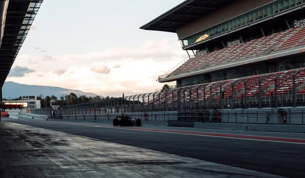 Audi presenta algunas imágenes de su shakedown en Barcelona