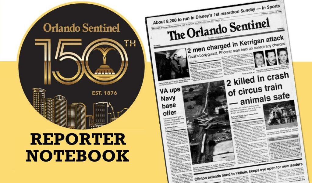 Orlando Sentinel 150: periodista recuerda el accidente de tren del circo Ringling Bros. de 1994