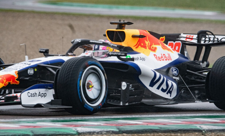 El hielo afecta el día de filmación de Racing Bulls en Imola