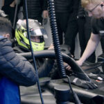 Cadillac prefirió solucionar problemas antes que dar más vueltas con Checo Pérez