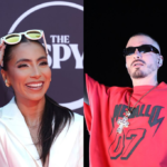 J Balvin y Diana Flores unen fuerzas en flag football previo al Super Bowl