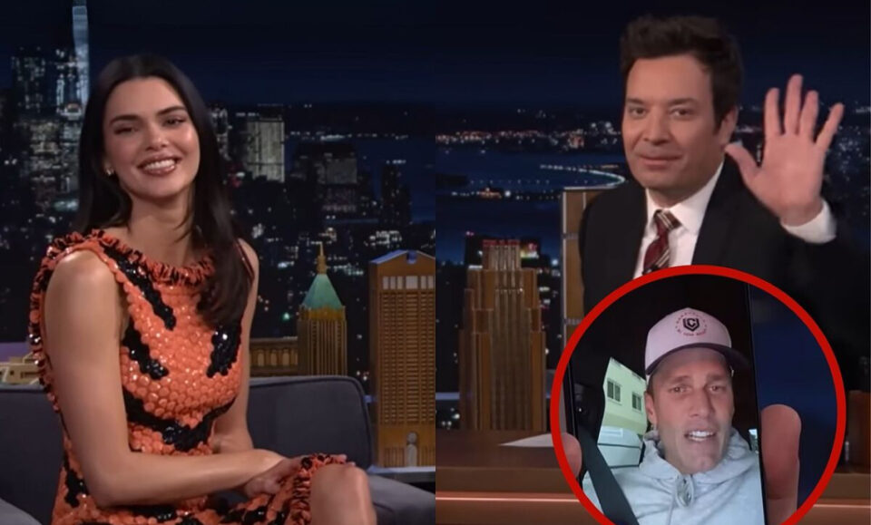 Kendall Jenner hace inesperada llamada a Tom Brady para el Super Bowl: La reaccin de Jimmy Fallon es para enmarcar