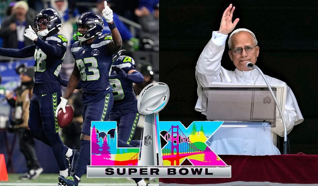 Seahawks campen del Super Bowl? El augurio cada vez que hay un nuevo Papa