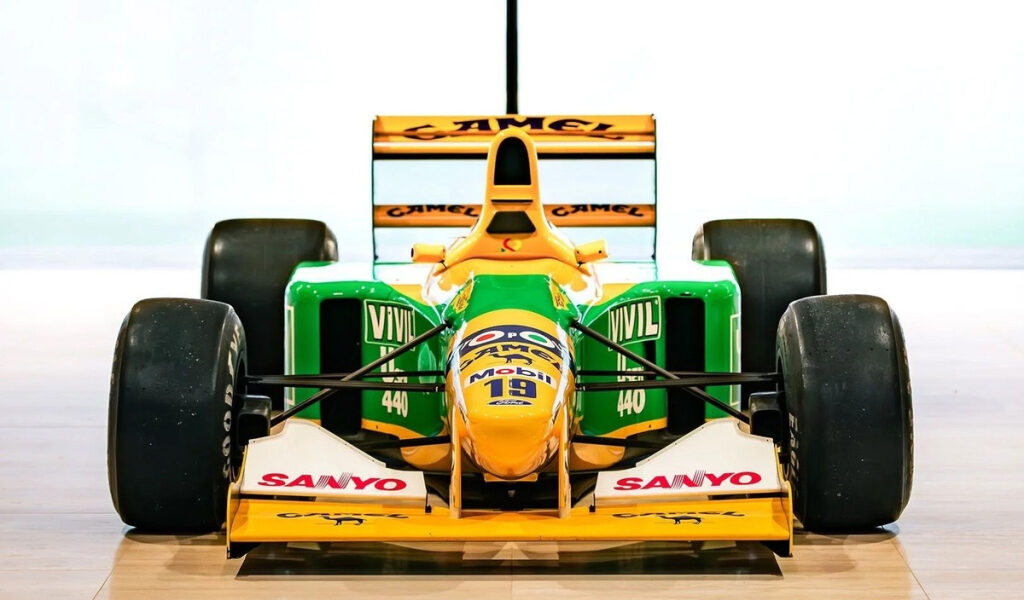 El Benetton de la primera victoria de Schumacher en F1 fue vendido en una subasta millonaria
