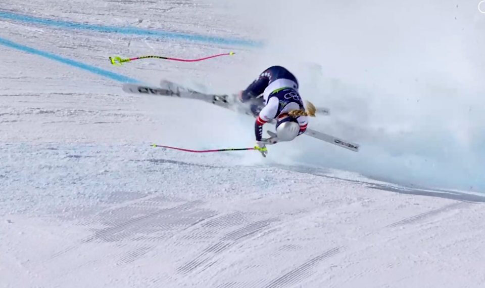 Lindsey Vonn se rompe una pierna en un accidente cuesta abajo en los Juegos Olímpicos de Invierno, en condición estable después de la cirugía