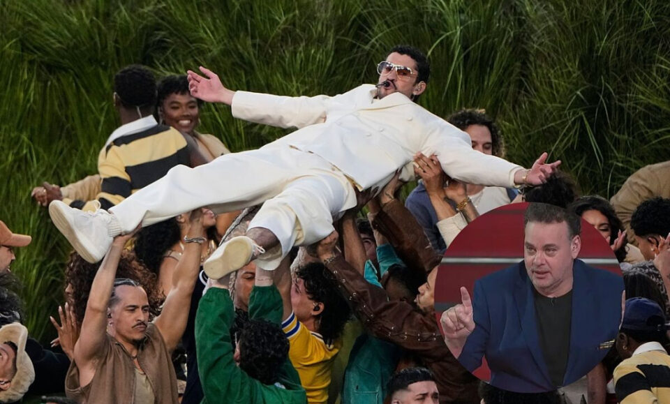 «Hay que ser un verdadero idiota»: Faitelson critica a los haters del show de Bad Bunny en el Super Bowl