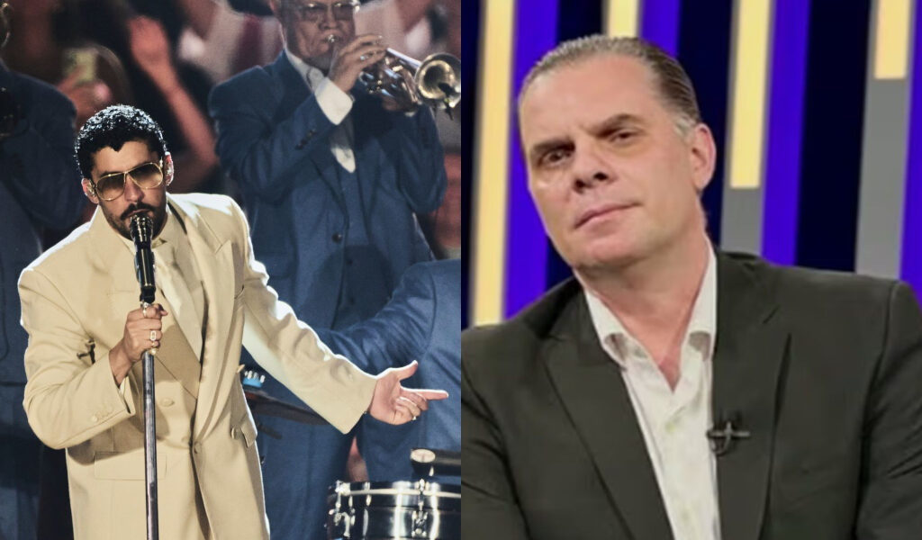 «Oportunismo»: Christian Martinoli mantiene polmica de Bad Bunny en Super Bowl