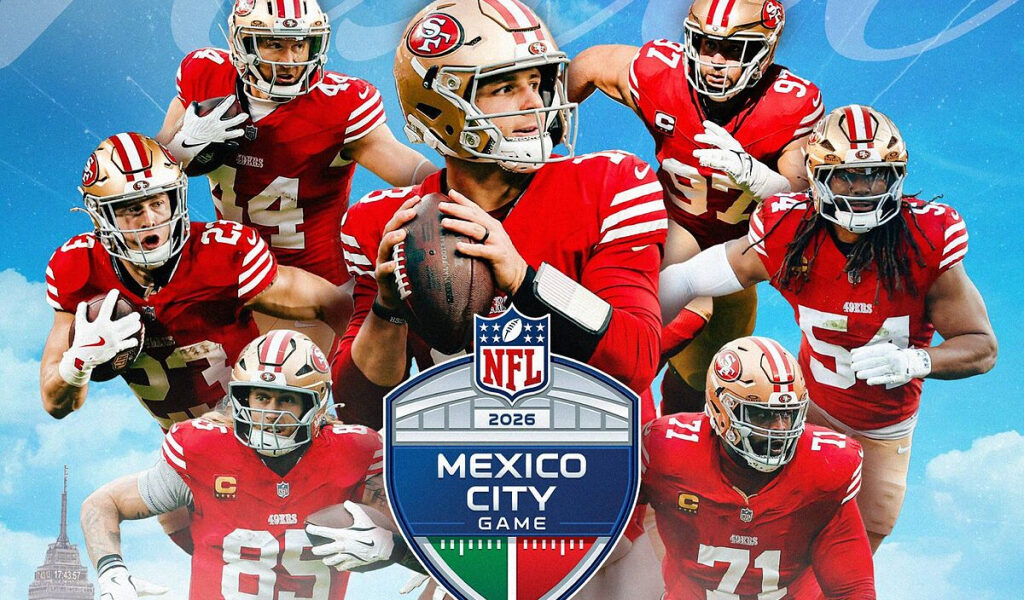 NFL anuncia a San Francisco 49ers en Mxico en 2026: Quin sera su rival?
