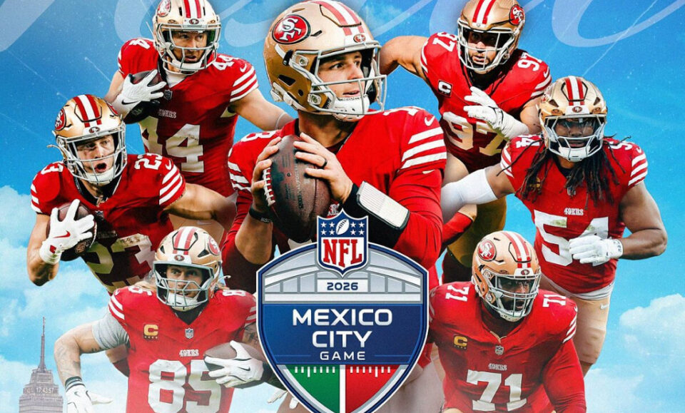 NFL anuncia a San Francisco 49ers en Mxico en 2026: Quin sera su rival?