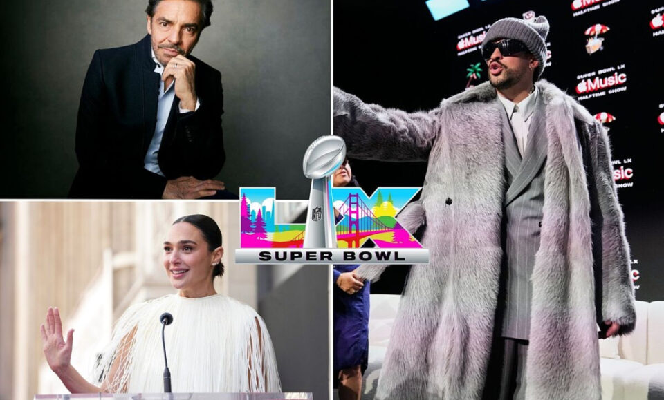 Eugenio Derbez y Gal Gadot viralizan a Bad Bunny y el Super Bowl 2026: video y crtica