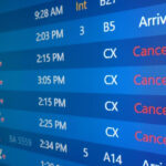 Las cancelaciones se acumulan en Orlando y otros aeropuertos de Florida debido a las tormentas del noreste