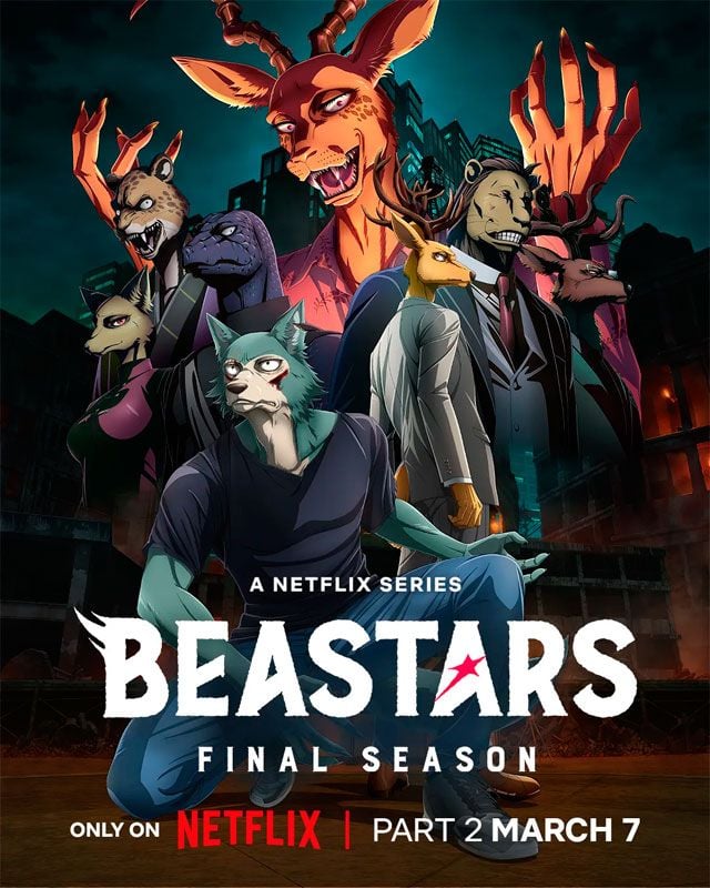 Póster de la última temporada de Beastars