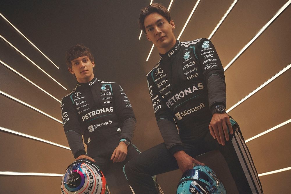 George Russell, Andrea Kimi Antonelli, Mercedes 