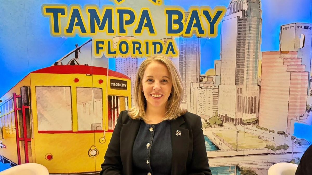 Stefanie Zinke, vicepresidenta de Ventas Globales de Visit Tampa Bay.