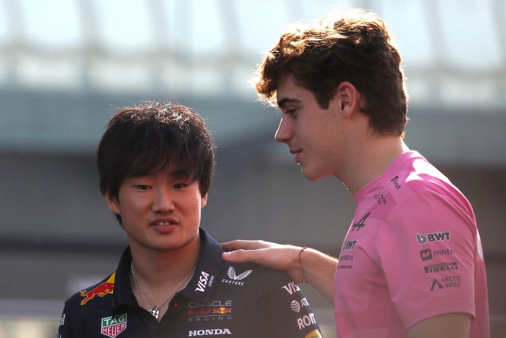 Yuki Tsunoda and Franco Colapinto get plenty of screen time as part of F1 2025's driver merry-go-round