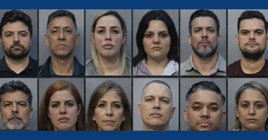 Operativo en Florida deja 12 arrestados por presunto fraude en licencias de seguros