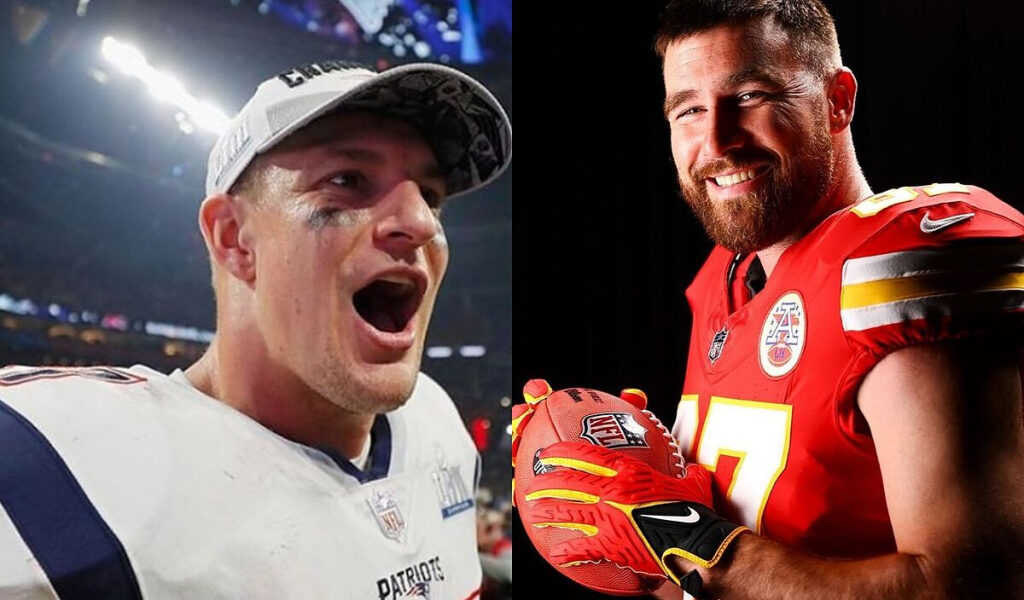 Rob Gronkowski pone a Travis Kelce como «el mejor ala cerrada en la historia de la NFL»