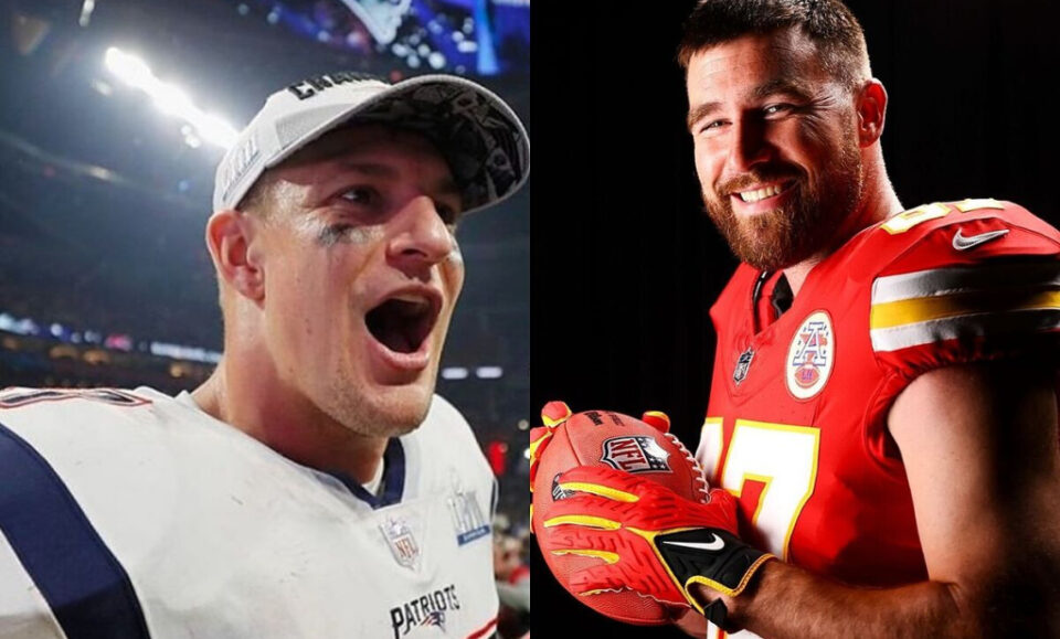 Rob Gronkowski pone a Travis Kelce como «el mejor ala cerrada en la historia de la NFL»