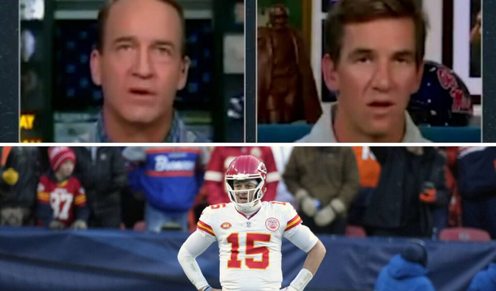 Mahomes la hace de ‘Nostradamus’ y deja con la boca abierta a los Manning