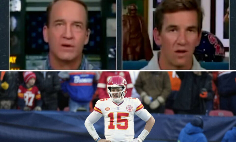 Mahomes la hace de ‘Nostradamus’ y deja con la boca abierta a los Manning