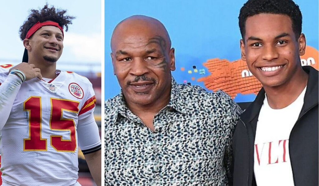El hijo de Mike Tyson persigue su sueo en la NFL con el apoyo de Patrick Mahomes