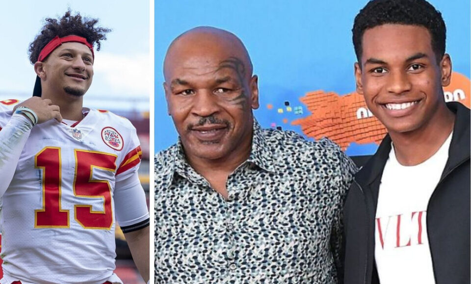 El hijo de Mike Tyson persigue su sueo en la NFL con el apoyo de Patrick Mahomes