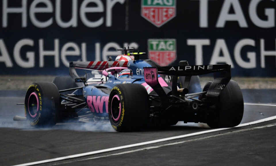 Colapinto resistió con un Alpine dañado en China: «Tuvo que aguantar hasta el final»