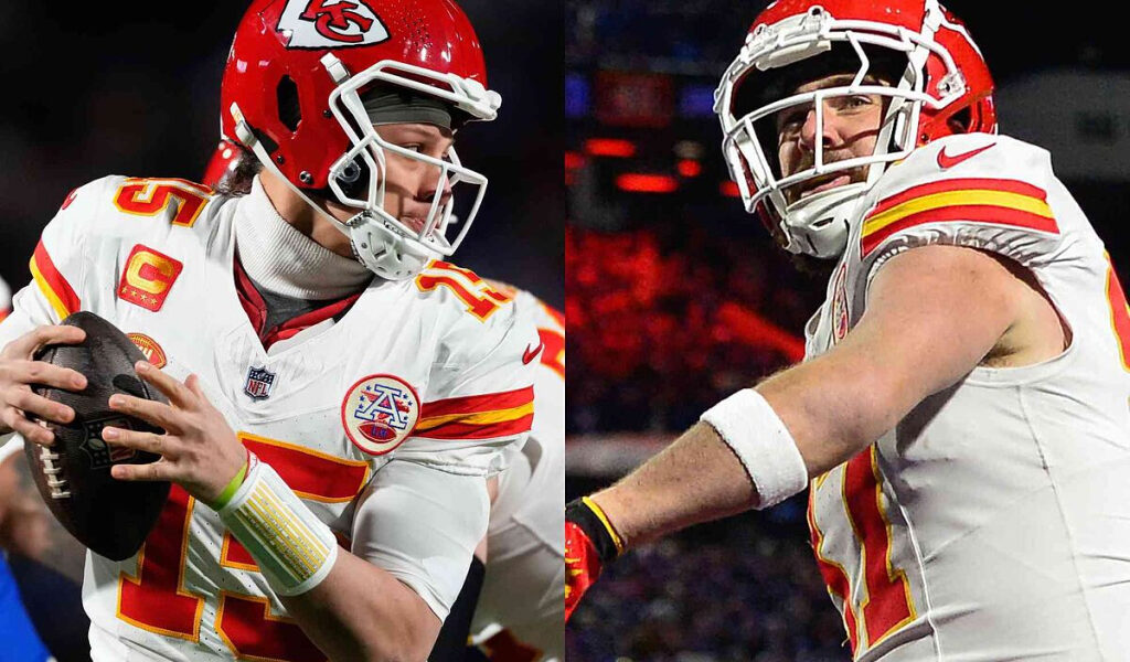Patrick Mahomes y Travis Kelce: La mejor pareja ofensiva en la historia de los playoffs de la NFL