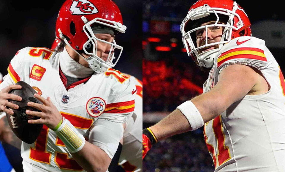 Patrick Mahomes y Travis Kelce: La mejor pareja ofensiva en la historia de los playoffs de la NFL
