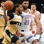 Golpes, jugadores caídos sobre el público y cuatro expulsados: así fue la pelea en el Wizards vs. Thunder | Sporting News Argentina