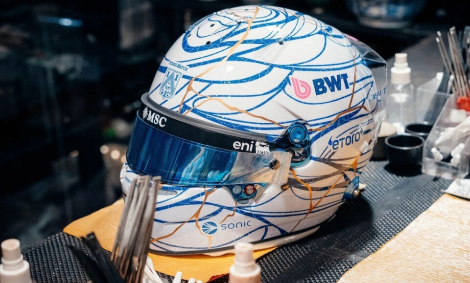 Pierre Gasly revela un casco especial para el GP de Japón de F1