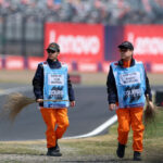 Se retrasa el arranque del GP de Japón por daños a la pista en una carrera de soporte