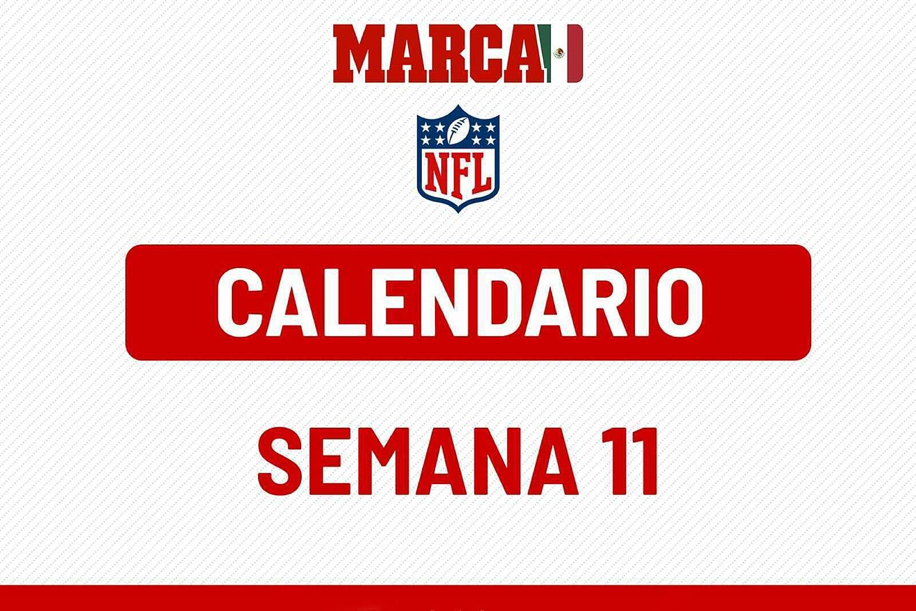 Partidos de NFL en vivo hoy: horarios y canales de la Semana 11 del ftbol americano