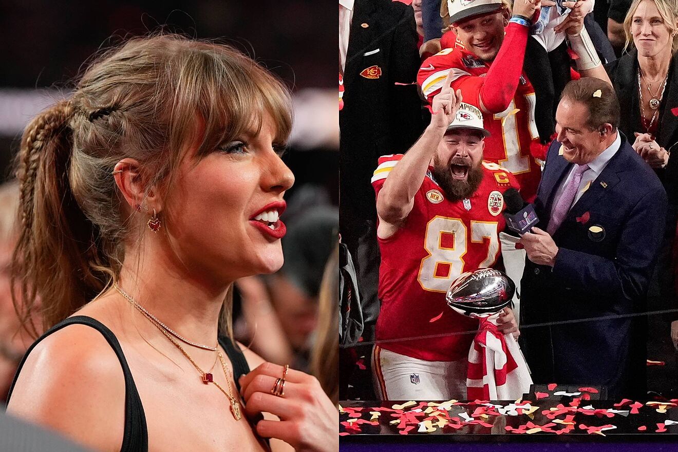 Travis Kelce Taylor Swift Super Bowl NFL