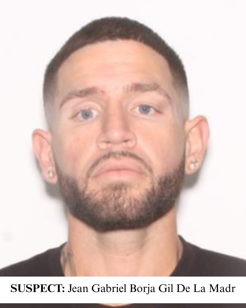 Jean Gabriel Borja Gil De La Madr, de 37 años, fue arrestado el domingo después de pelearse y dispararle al hombre que luego murió a causa de sus heridas, según el Departamento de Policía de Orlando. (OPD) 