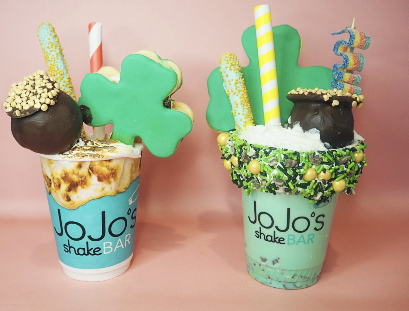 Jo Jo's Shake Bar tiene ofertas especiales para el Día de San Patricio. (Cortesía de Jo Jo's Shake Bar)