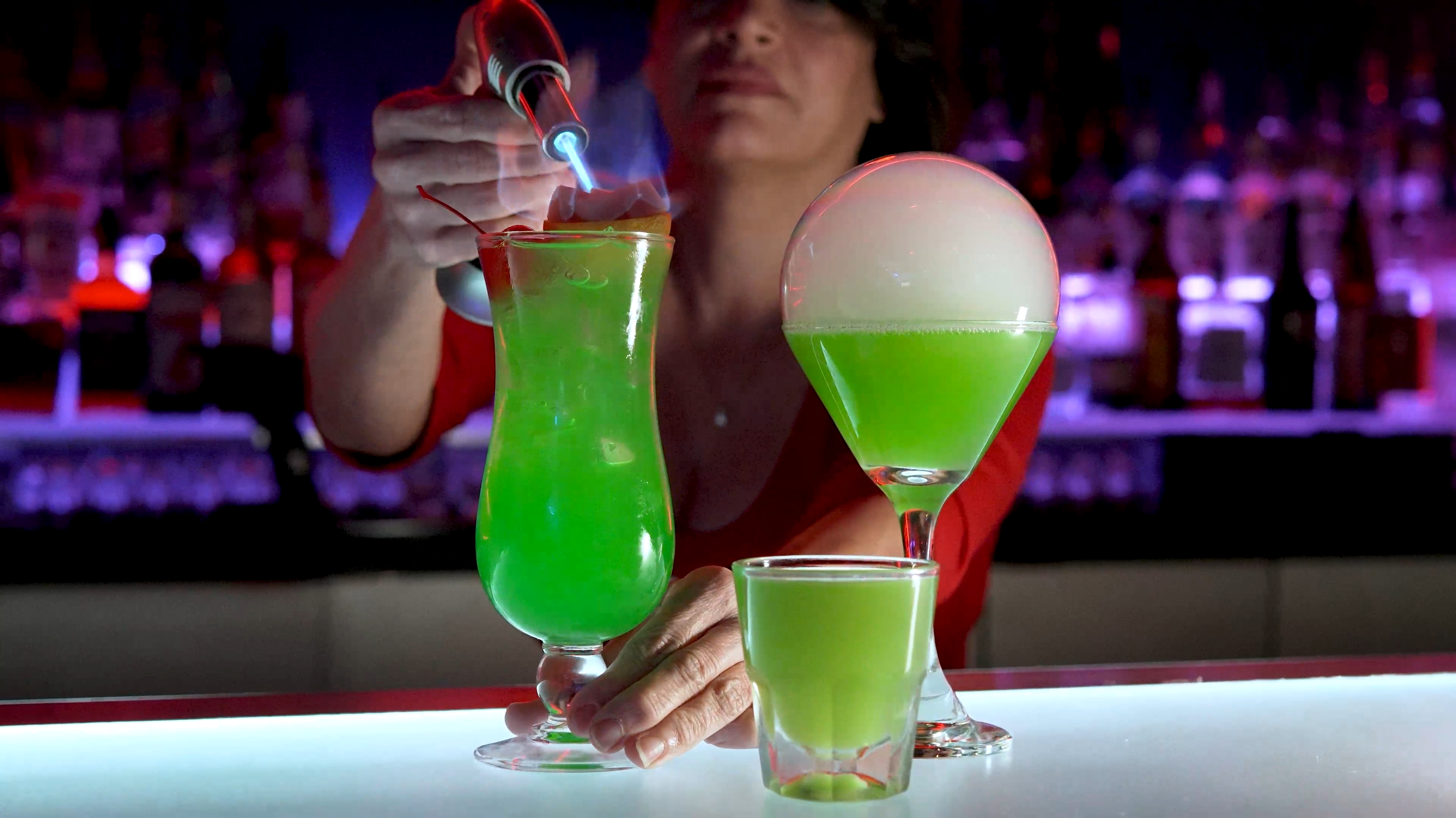 Icebar Orlando ofrece bebidas especiales para el Día de San Patricio. (Cortesía de Icebar Orlando)