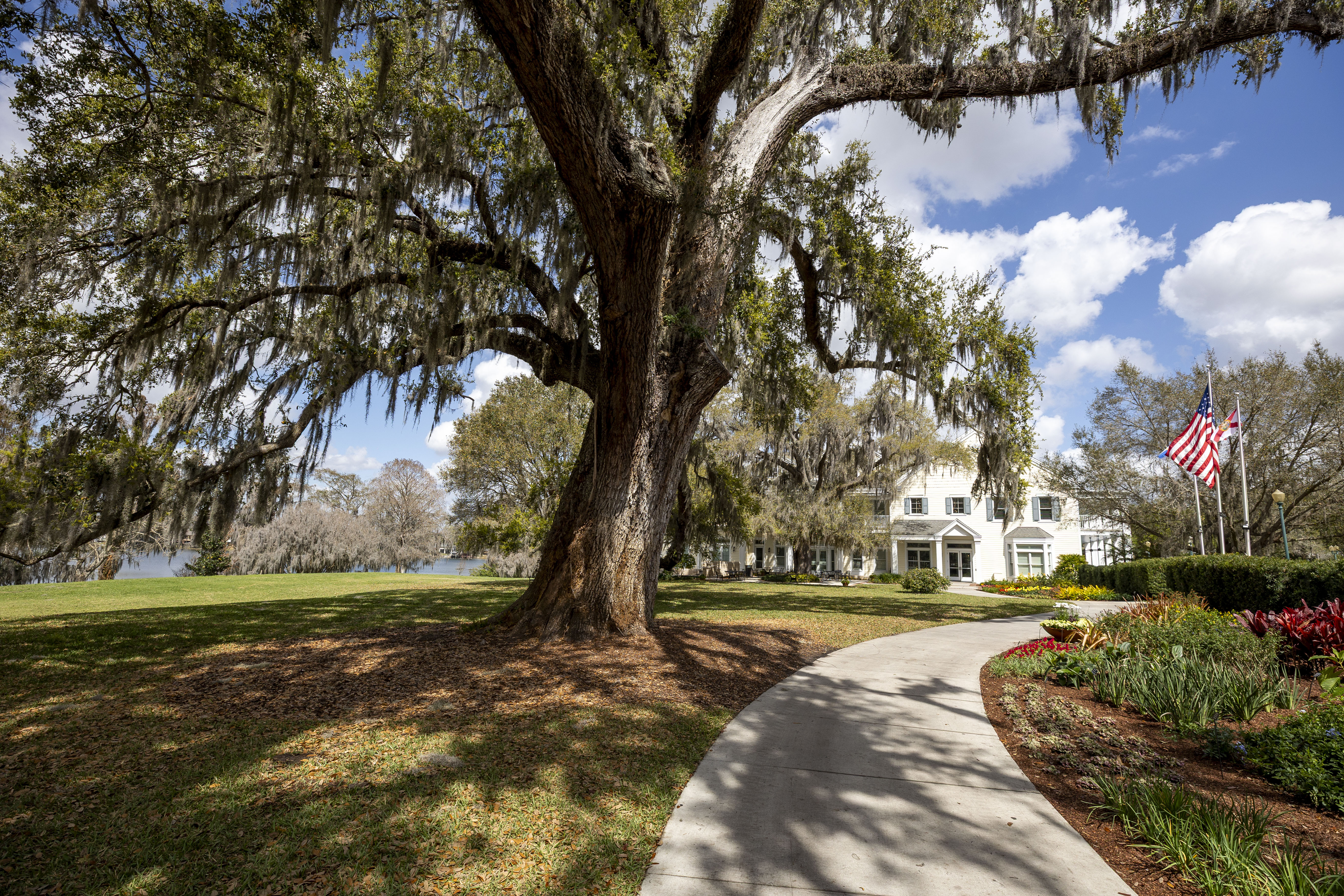 Se está considerando una mejora del centro de visitantes, que fue construido en 1995 en Leu Gardens el 5 de marzo de 2026. La ciudad de Orlando y el liderazgo de Leu Gardens están trabajando en un nuevo plan maestro que podría incluir un nuevo centro de visitantes, mejoras en el jardín y estacionamiento. (Patrick Connolly/Orlando Sentinel)