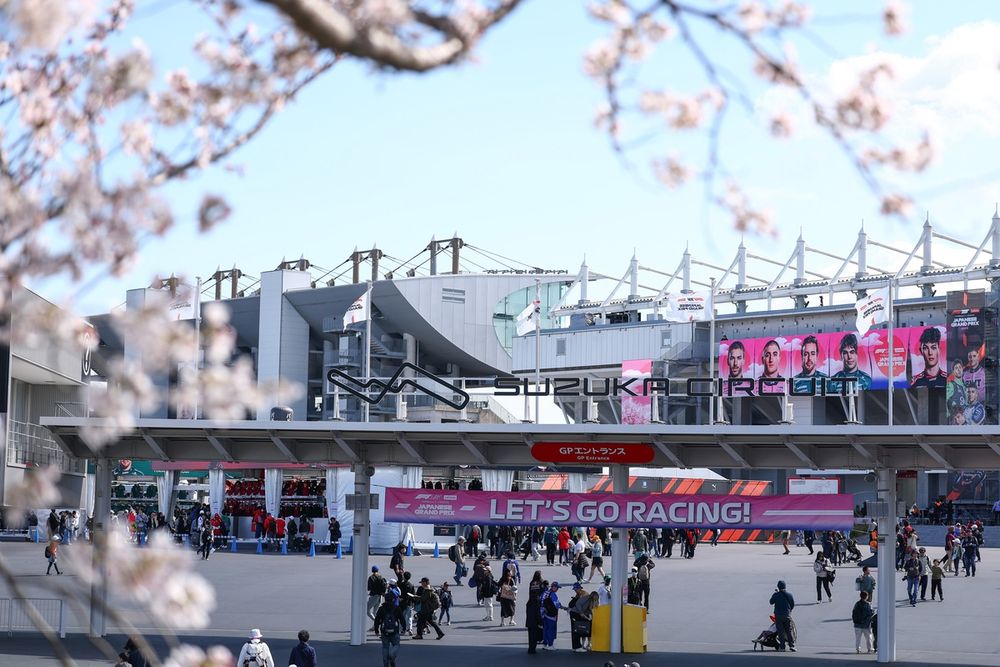 Vista dell'entrata del circuito di Suzuka