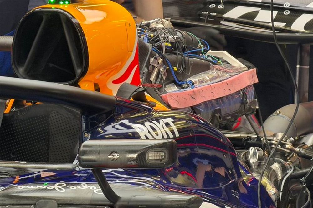 La power unit della Red Bull: con due GP annullati si allunga la vita dei motori
