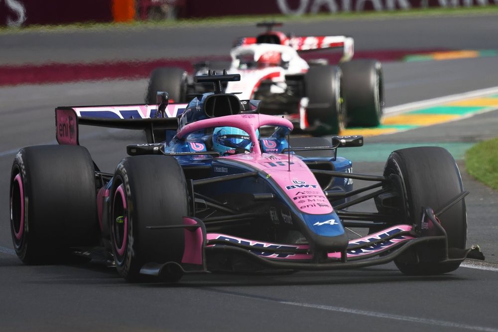 Pierre Gasly rescató un punto para Alpine en el GP de Australia.