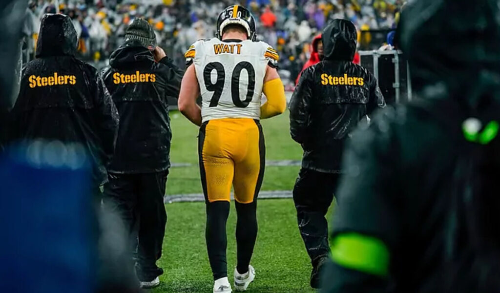 J.J. Watt desvel la gravedad de la lesin de su hermano T.J. Watt con los Steelers
