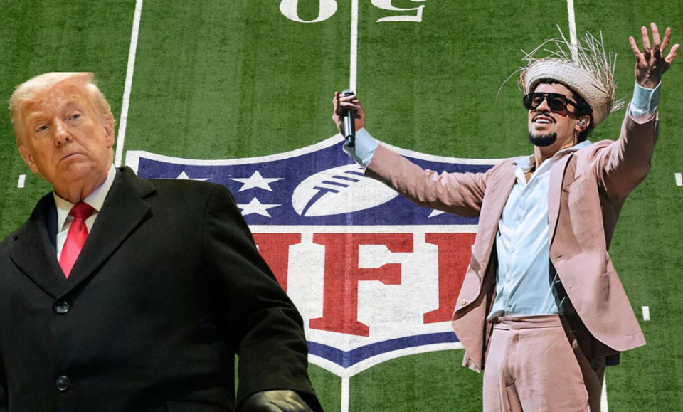 Bad Bunny deja a Donald Trump sin Super Bowl