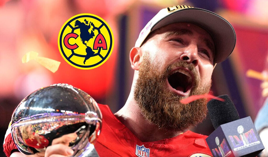Amrica se suma a festejos de Travis Kelce y los Chiefs en el Super Bowl