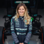 La campeona de la F1 Academy, Doriane Pin realiza su primera prueba con Mercedes
