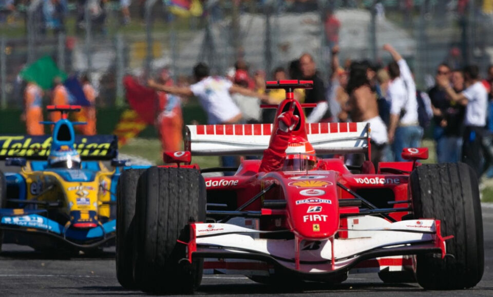 Hace 20 años: la revancha de Michael Schumacher sobre Fernando Alonso en Imola