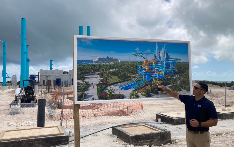 NCL se enfrentará en un parque acuático con Royal Caribbean en Bahamas
