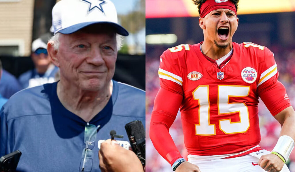 Jerry Jones se compara con Patrick Mahomes en su manera de tomar decisiones: «Estamos ganando tiempo»