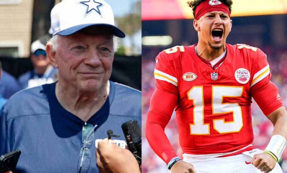 Jerry Jones se compara con Patrick Mahomes en su manera de tomar decisiones: «Estamos ganando tiempo»