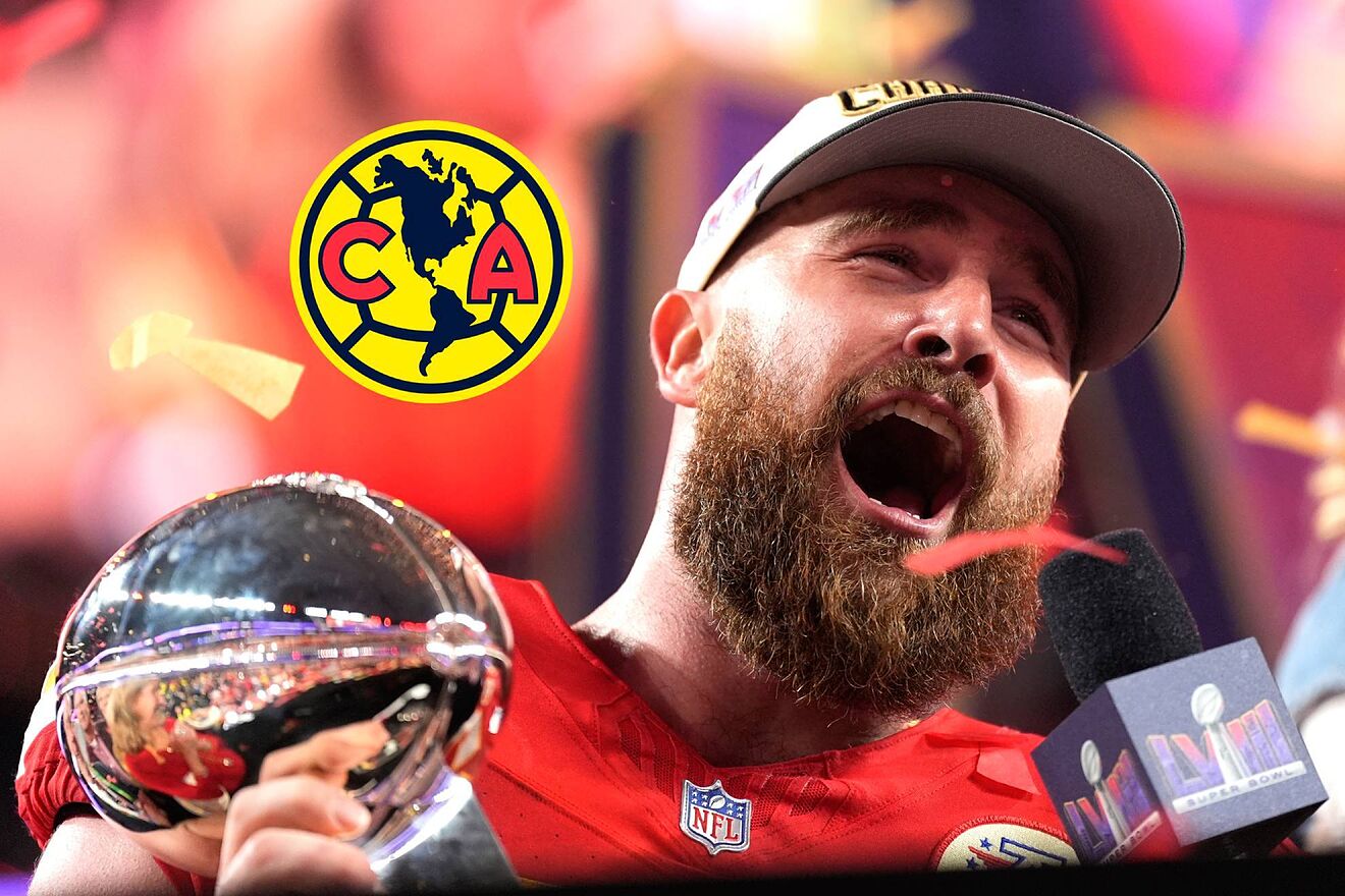 Club Amrica Travis Kelce Kansas City Chiefs NFL Super Bowl Liga MX